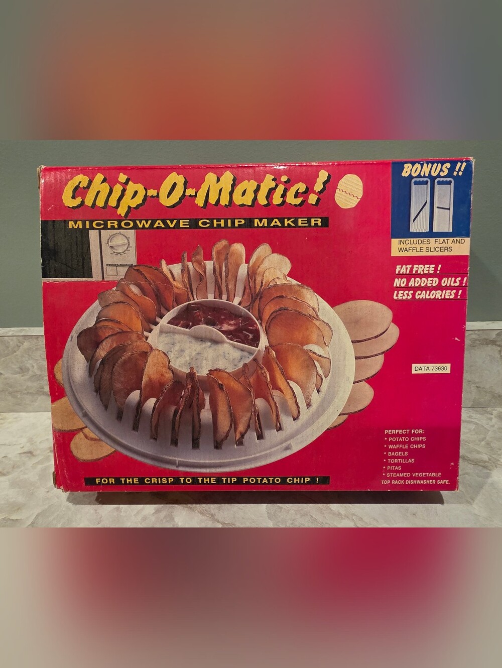 Vintage Chip-O-Matic Microwave Chip Maker